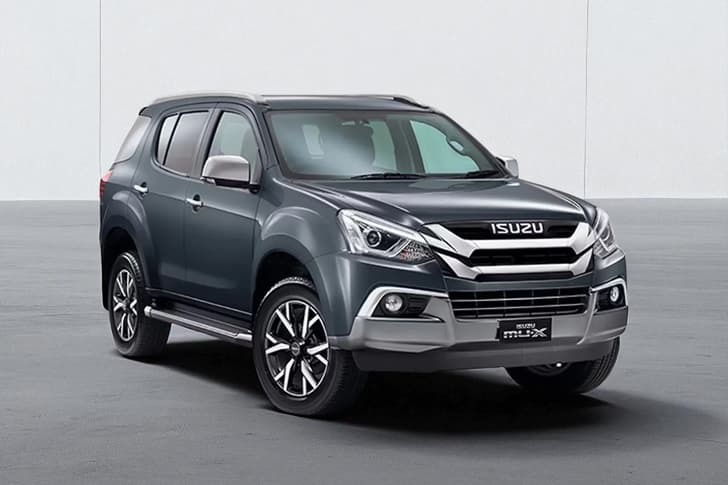 Isuzu Mu X Color Galena Grey Isuzu Mu X Color Galena Grey